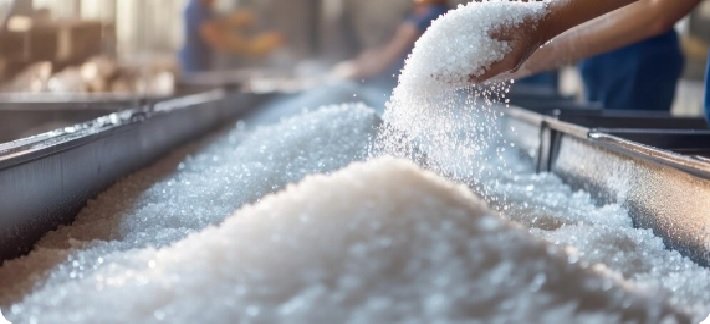 News Capsule: Sugar Mills Sold Only 7.22 Lakh Tonnes at ₹50/kg in August