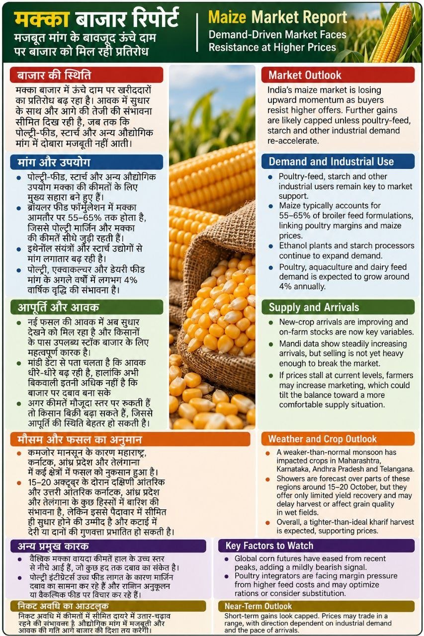 मक्का बाजार रिपोर्ट/Maize Market Report